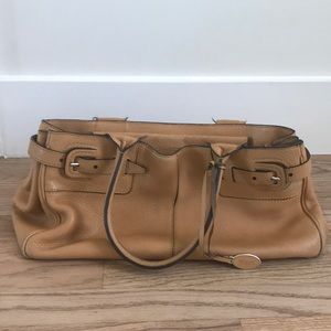 Tods medium leather tote